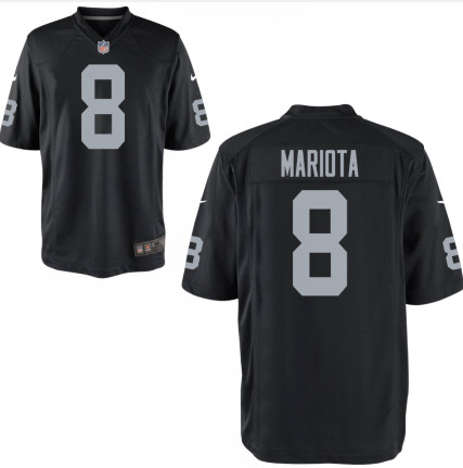 Youth Raiders  8 Marcus Mariota Black Vapor Limited Jersey