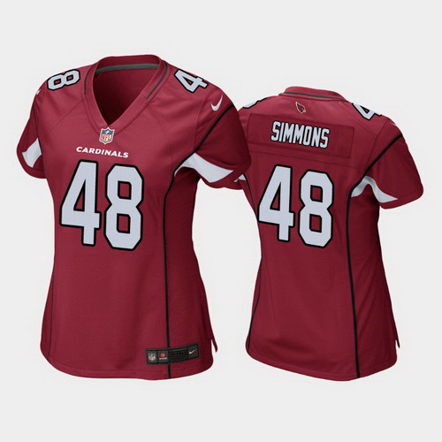 women isaiah simmons arizona cardinals cardinal game jersey