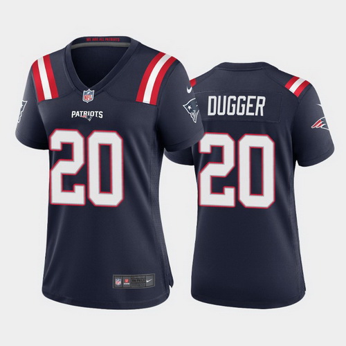 women kyle dugger new england patriots navy game jersey