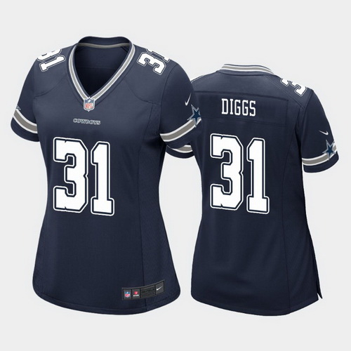 women trevon diggs dallas cowboys navy jersey