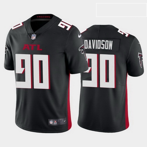 men marlon davidson atlanta falcons black vapor limited jersey