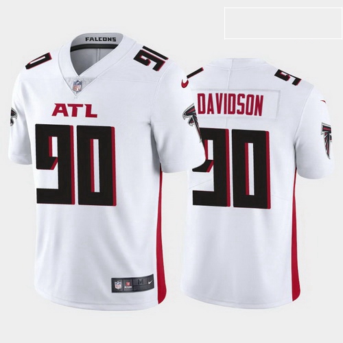 men marlon davidson atlanta falcons white vapor limited jersey