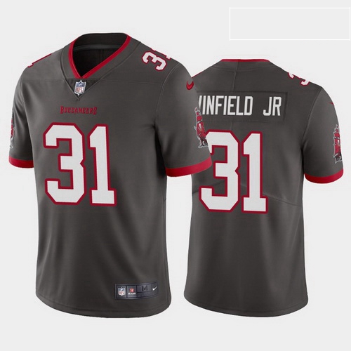 men antoine winfield jr. tampa bay buccaneers pewter vapor limited jersey