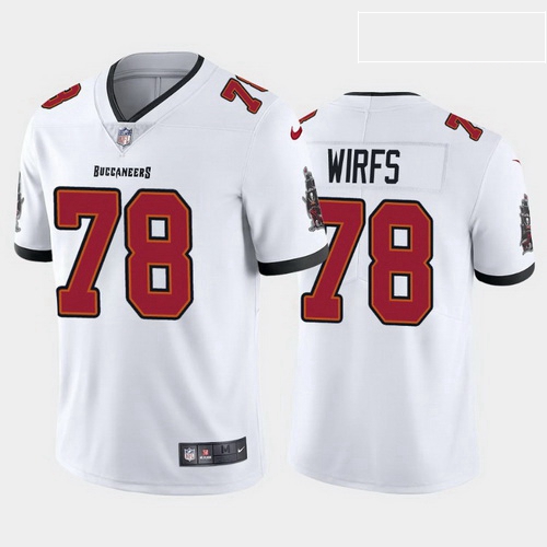 men tristan wirfs tampa bay buccaneers white vapor limited jersey 2020