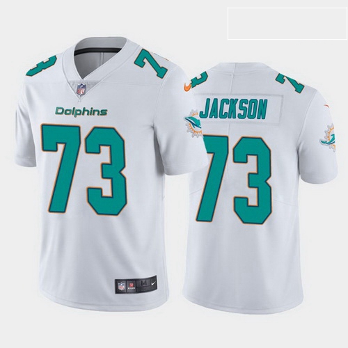 men austin jackson miami dolphins white vapor limited jersey