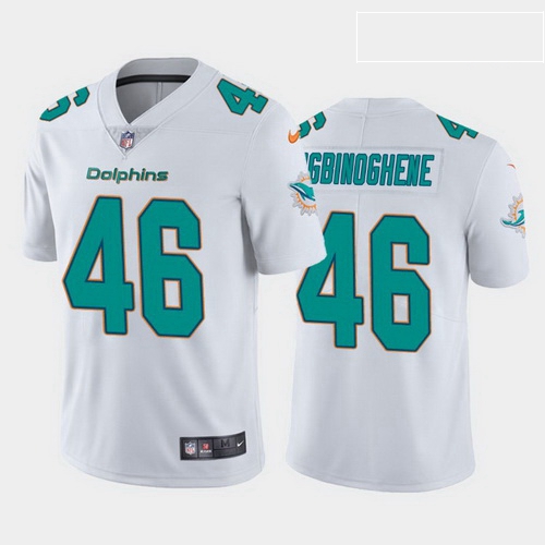 men noah igbinoghene miami dolphins white vapor limited jersey