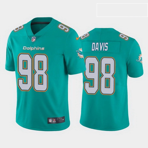 men raekwon davis miami dolphins aqua vapor limited jersey