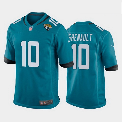 men laviska shenault jacksonville jaguars teal game jersey