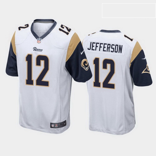 men van jefferson los angeles rams white game jersey