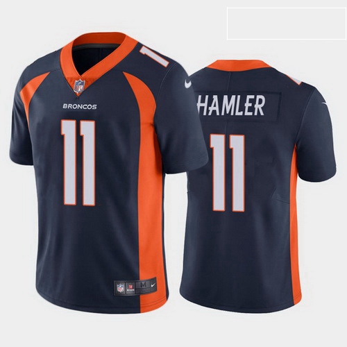 men k.j. hamler denver broncos navy vapor limited jersey