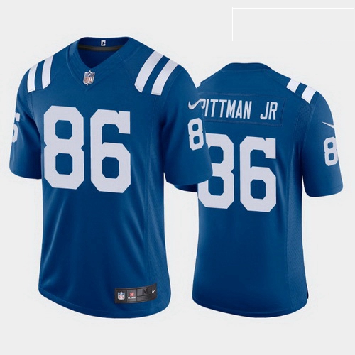 men mike pittman jr. indianapolis colts royal vapor limited jersey