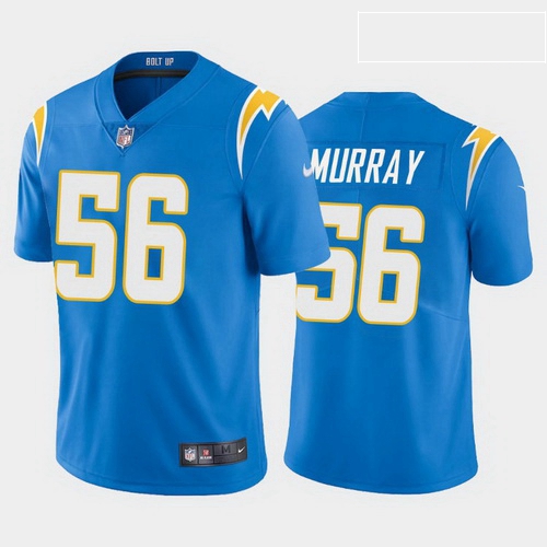 men kenneth murray los angeles chargers powder blue vapor limited jersey 2020