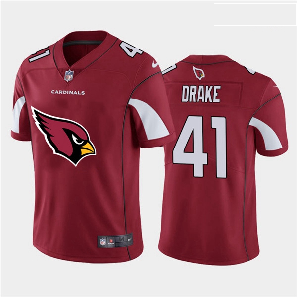 Nike Cardinals 41 Kenyan Drake Red Team Big Logo Vapor Untouchable Limited Jersey