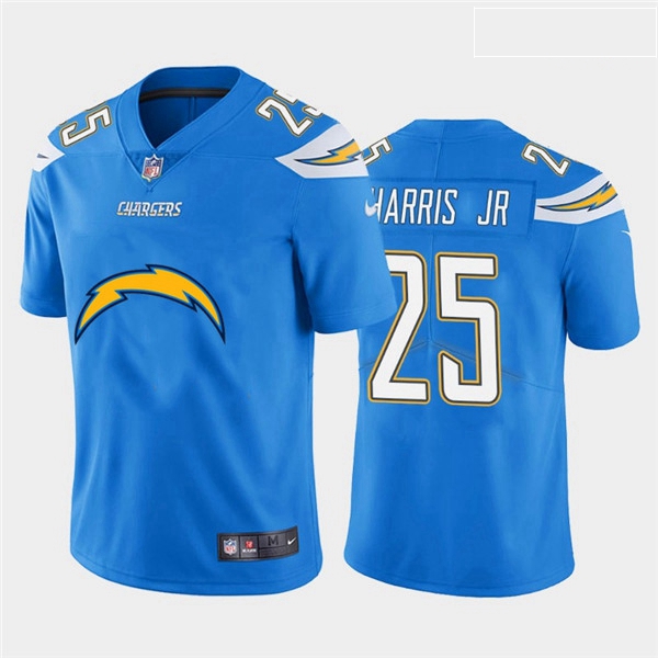 Nike Chargers 25 Chris Harris Jr  Blue Team Big Logo Vapor Untouchable Limited Jersey