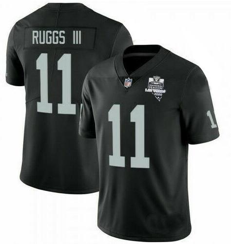 Men's Raiders #11 Henry Ruggs III 2020 Inaugural Season Black Va