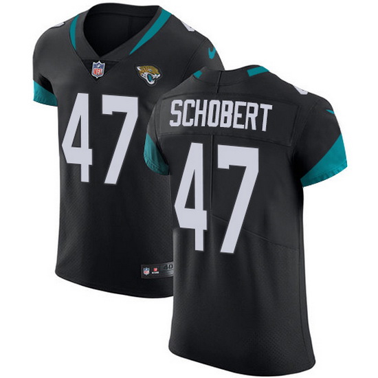 Nike Jaguars 47 Joe Schobert Black Team Color Men Stitched NFL V