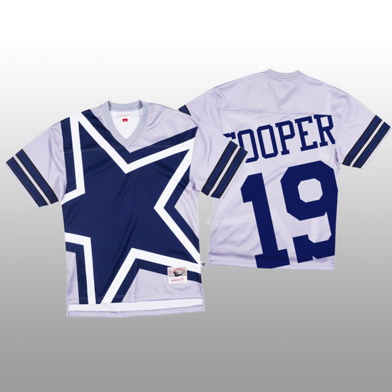 NFL Dallas Cowboys 19 Amari Cooper White Men Mitchell  26 Nell B