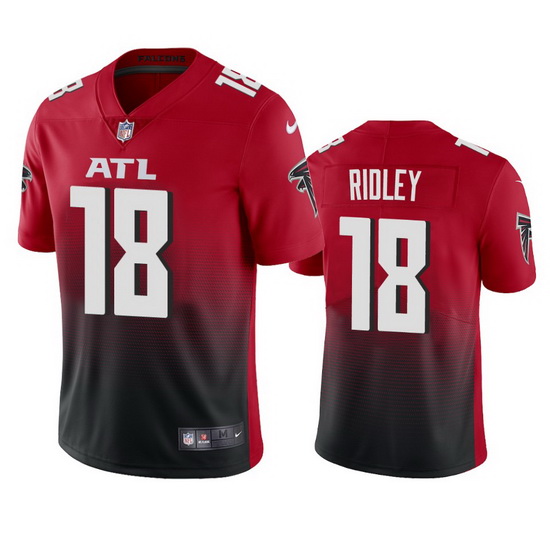 Atlanta Falcons 18 Calvin Ridley Men Nike Red 2nd Alternate 2020 Vapor Untouchable Limited NFL Jerse