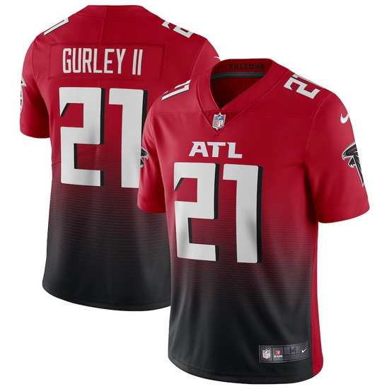 Atlanta Falcons 21 Todd Gurley II Men Nike Red 2nd Alternate 2020 Vapor Untouchable Limited NFL Jers