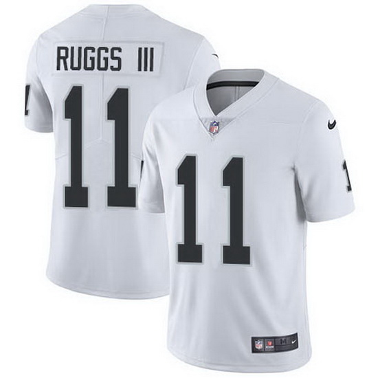Nike Raiders 11 Henry Ruggs III White Men Stitched NFL Vapor Unt