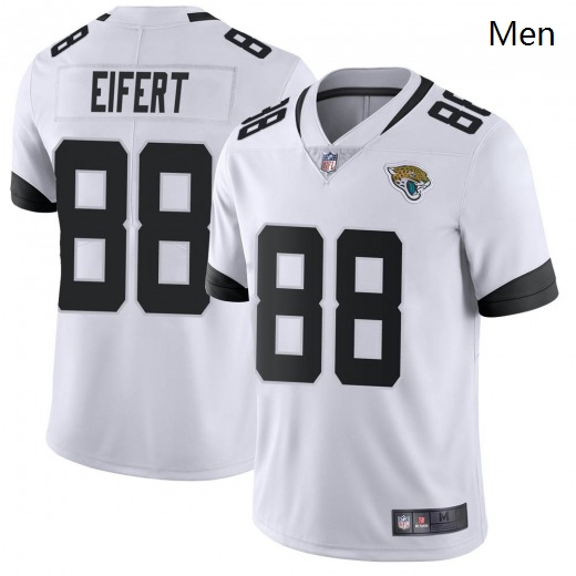 Men Nike Jaguars 88 Tyler Eifert Vapor Untouchable Limited Jersey White