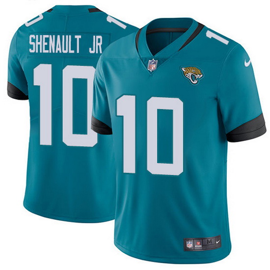 Nike Jaguars 10 Laviska Shenault Jr  Teal Green Alternate Men Stitched NFL Vapor Untouchable Limited