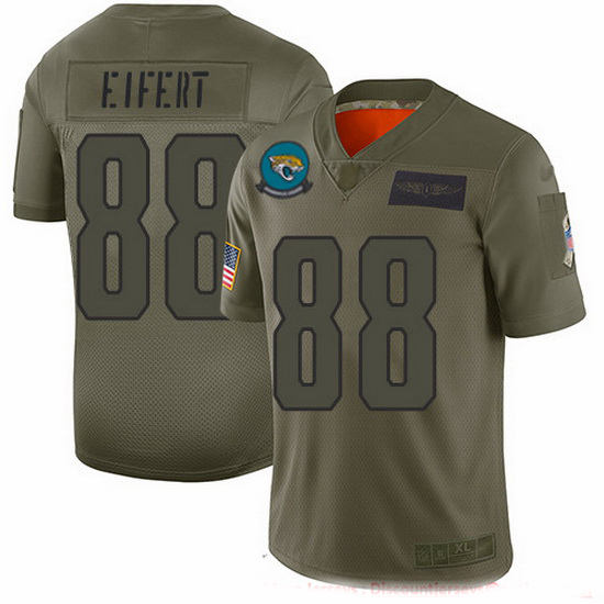 Nike Jaguars 88 Tyler Eifert Camo Men Stitched NFL Limited 2019 