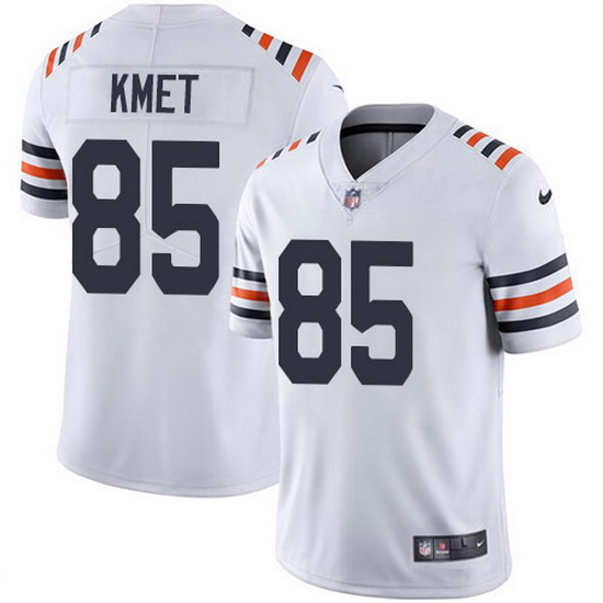 Nike Bears 85 Cole Kmet White Men 2019 Alternate Classic Stitched NFL Vapor Untouchable Limited Jers