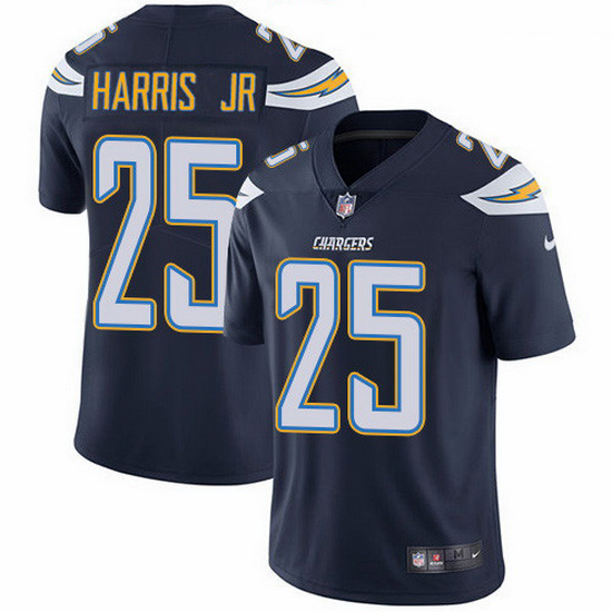 Nike Chargers 25 Chris Harris Jr Navy Blue Team Color Men Stitched NFL Vapor Untouchable Limited Jer