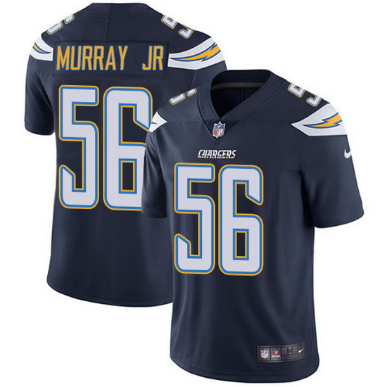 Nike Chargers 56 Kenneth Murray Jr Navy Blue Team Color Men Stitched NFL Vapor Untouchable Limited J