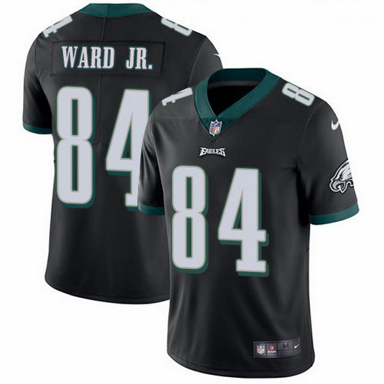 Nike Eagles 84 Greg Ward Jr  Black Alternate Men Stitched NFL Va