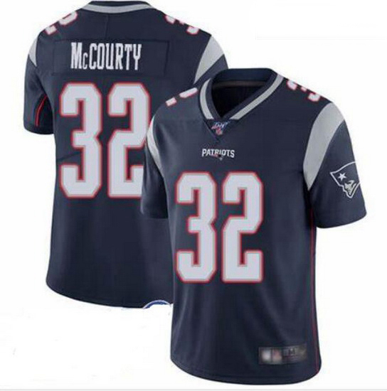 Nike Patriots 32 Devin McCourty Blue Men Vapor Untouchable Limit