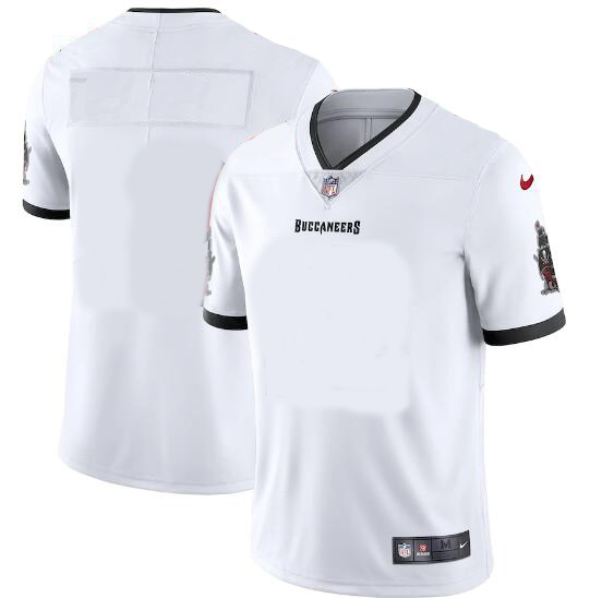 Tampa Bay Buccaneers White Vapor limited Blank jersey