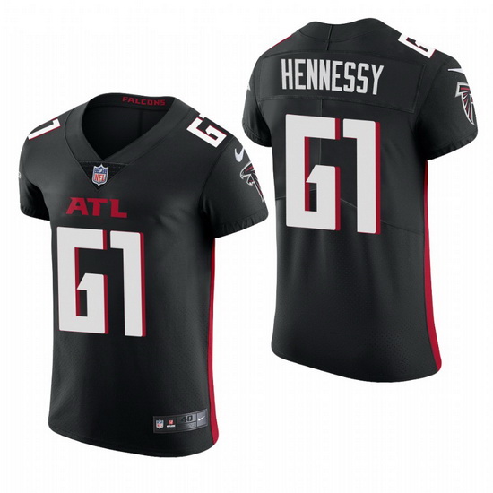 Atlanta Falcons 61 Matt Hennessy Nike Men Black Team Color Men Stitched NFL 2020 Vapor Untouchable E