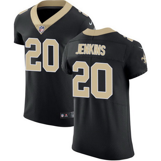 Nike Saints 20 Janoris Jenkins Black Team Color Men Stitched NFL