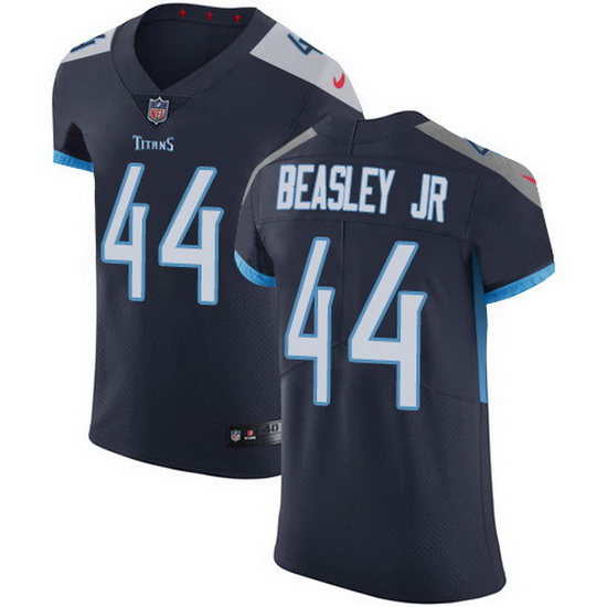 Nike Titans 44 Vic Beasley Jr Navy Blue Team Color Men Stitched 