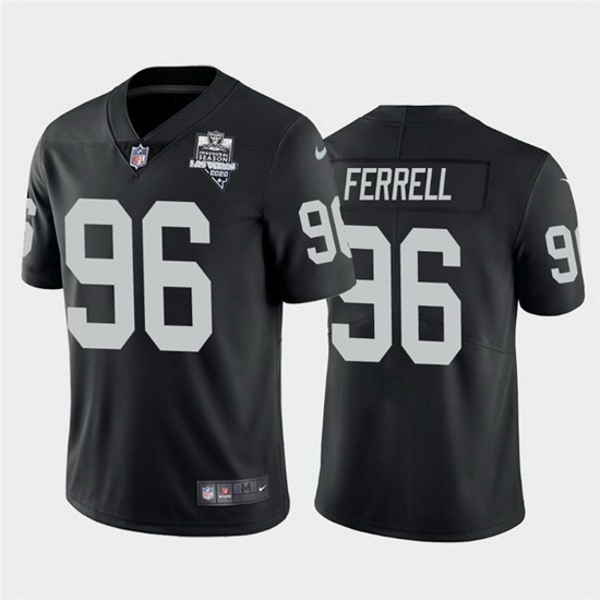 Nike Raiders 96 Clelin Ferrell Black 2020 Inaugural Season Vapor