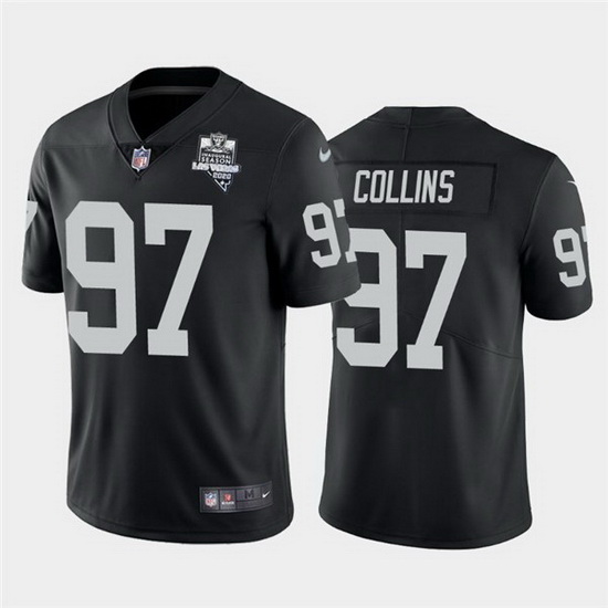 Nike Raiders 97 Maliek Collins Black 2020 Inaugural Season Vapor