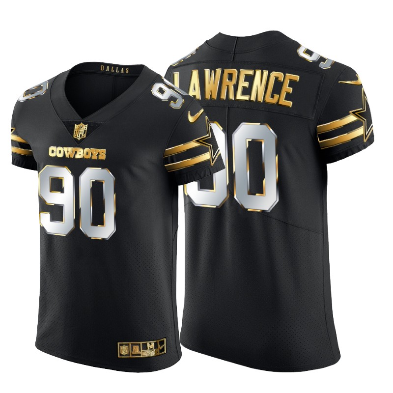 Dallas Cowboys 90 Demarcus Lawrence Men Nike Black Edition Vapor Untouchable Elite NFL Jersey