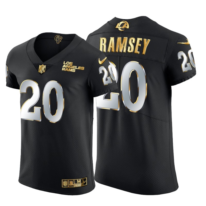 Los Angeles Rams 20 Jalen Los Angeles Ramsey Men Nike Black Edition Vapor Untouchable Elite NFL Jers