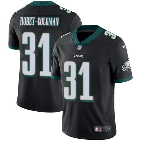 Nike Philadelphia Eagles 31 Nickell Robey Coleman Black Alternate Men Stitched NFL Vapor Untouchable