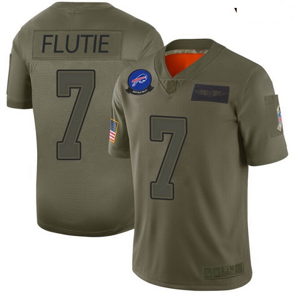 Youth Buffalo Bills Doug Flutie Camo Limited 2019 Salute to Service Jersey