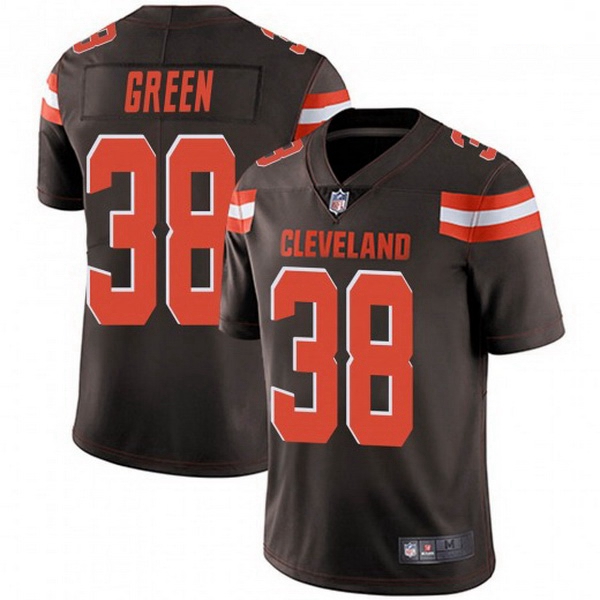 Men Cleveland Browns 38 A.J. Green Brown Vapor Limited Limited Jersey