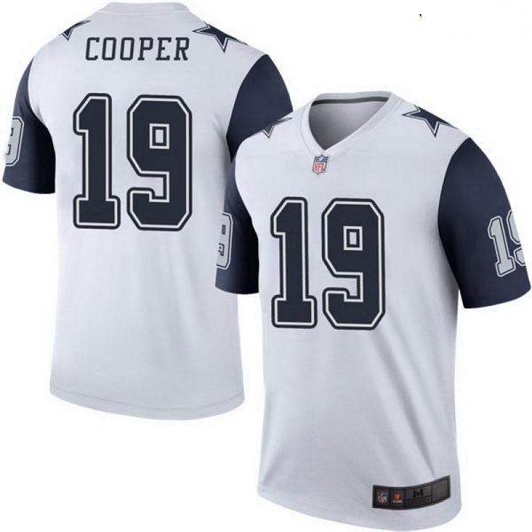 Youth Dallas Cowboys Amari Cooper White Legend Color Rush Jersey