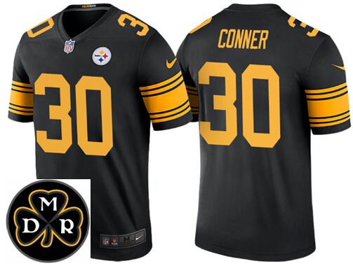 Pittsburgh Steelers James Conner Rush Stitched MDR Patch Limited Jersey