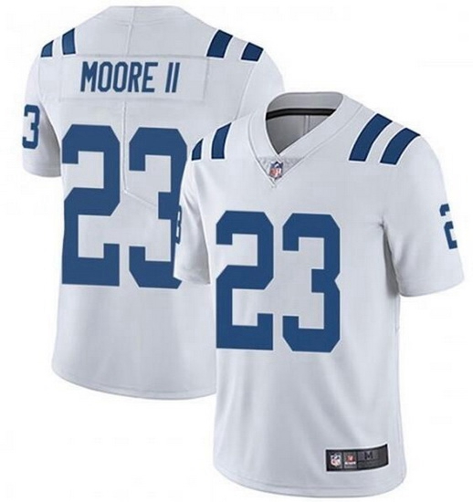 Nike Indianapolis Colts 23 Kenny Moore II White Vapor Untouchable Limited Jersey