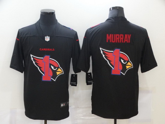 Nike Arizona Cardinals 1 Kyler Murray Black Shadow Logo Limited Jersey