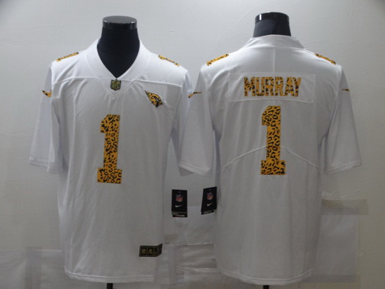 Nike Arizona Cardinals 1 Kyler Murray White Leopard Vapor Untouchable Limited Jersey