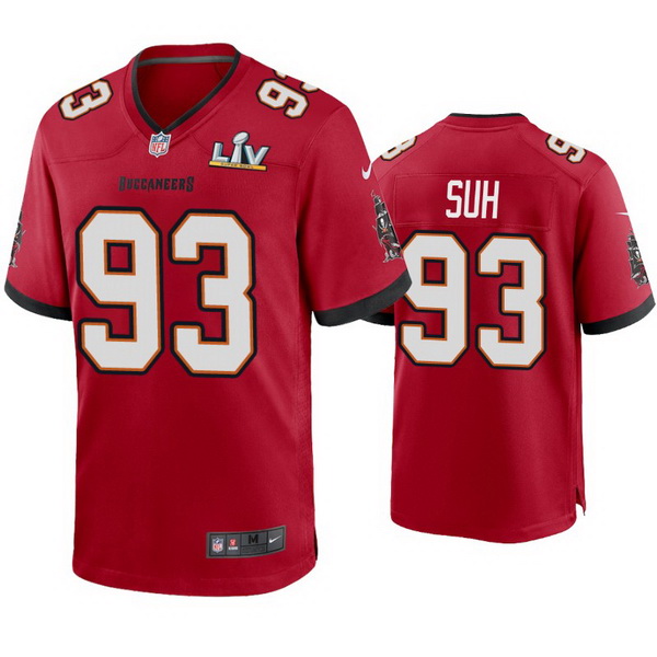 Men Ndamukong Suh Buccaneers Red Super Bowl Lv Game Jersey