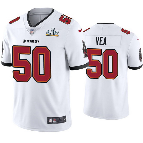 Men Vita Vea Buccaneers White Super Bowl Lv Vapor Limited Jersey